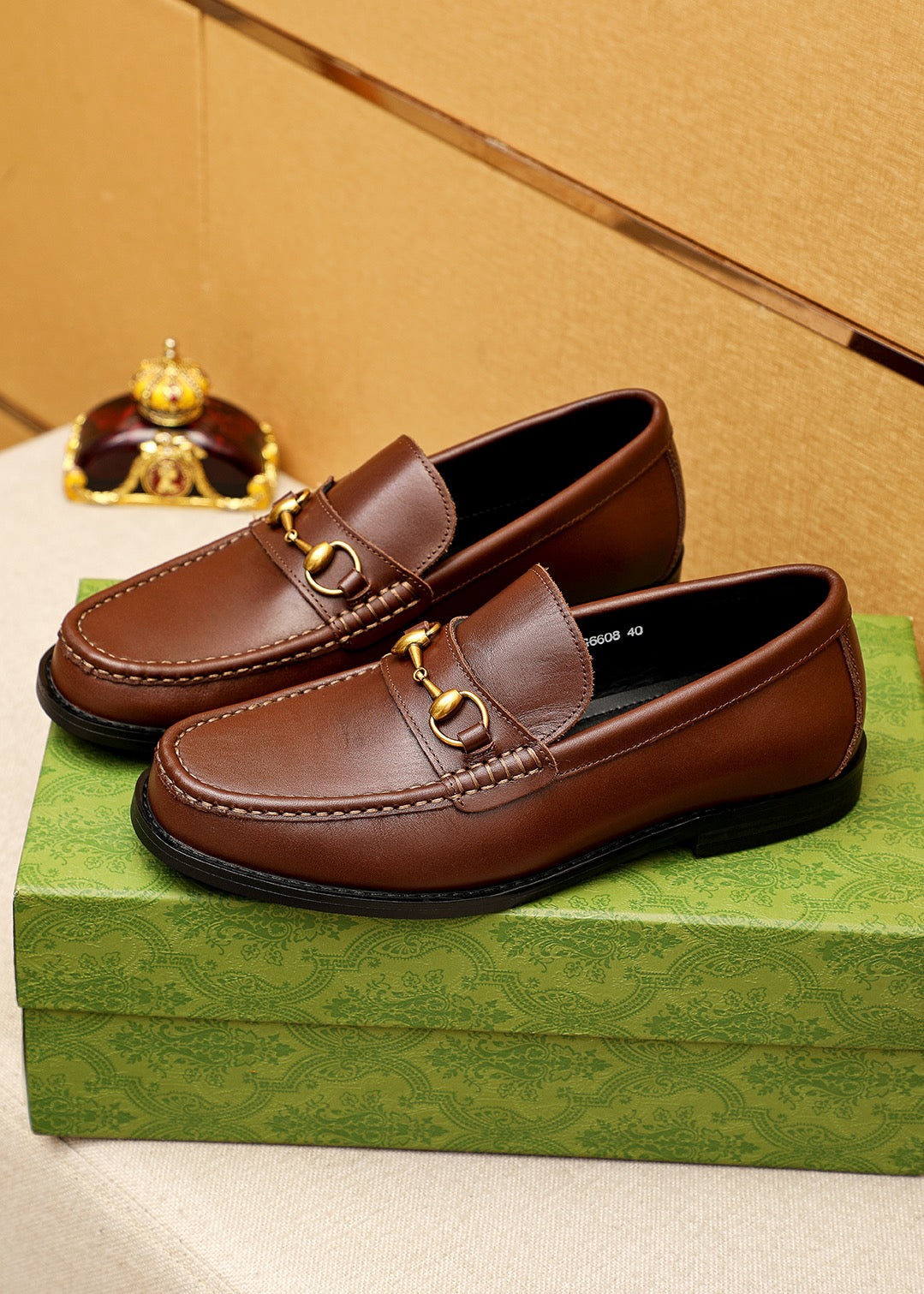 Trademark: GUCCI "Gucci" casual leather shoes. Positive code number: 38-44 (45.46.47 can