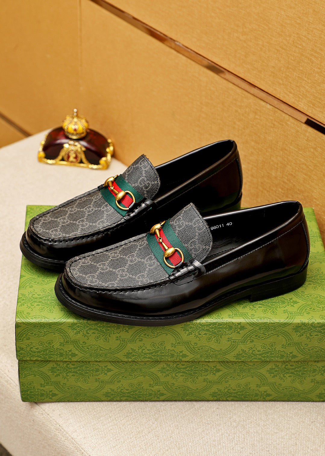 Trademark: GUCCI "Gucci" casual leather shoes. Positive code number: 38-44 (45.46.47 can