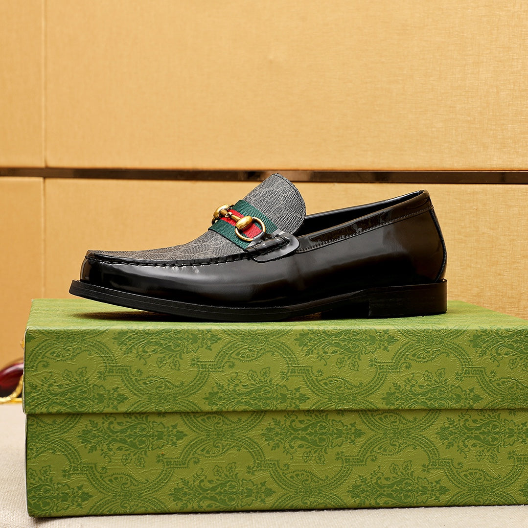 Trademark: GUCCI "Gucci" casual leather shoes. Positive code number: 38-44 (45.46.47 can