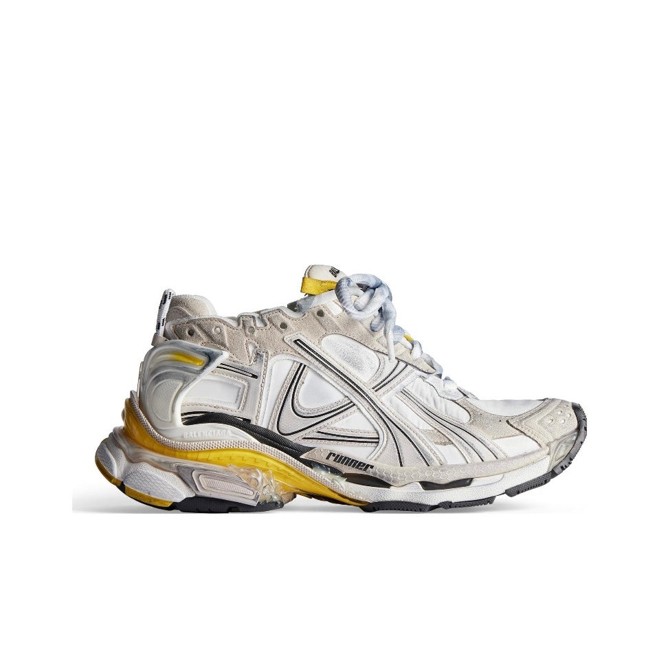 Balenciaga runner Classic Trendy Shoes! Made of imported genuine leather, water-dyed cowhide