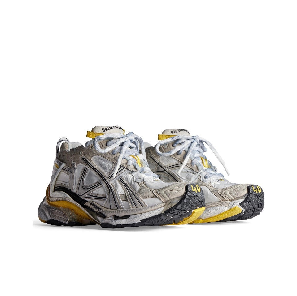Balenciaga runner Classic Trendy Shoes! Made of imported genuine leather, water-dyed cowhide