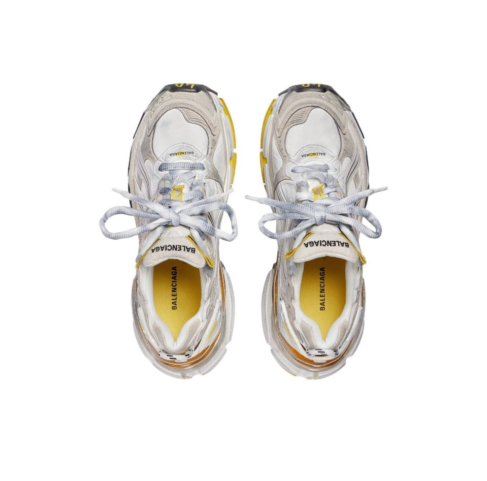 Balenciaga runner Classic Trendy Shoes! Made of imported genuine leather, water-dyed cowhide