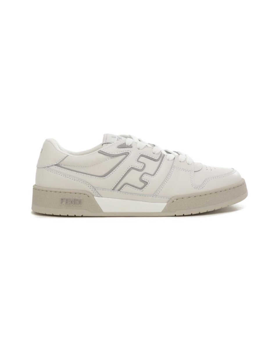 FENDI Match calfskin round toe lace-up platform low top sneakers Size: 36-45