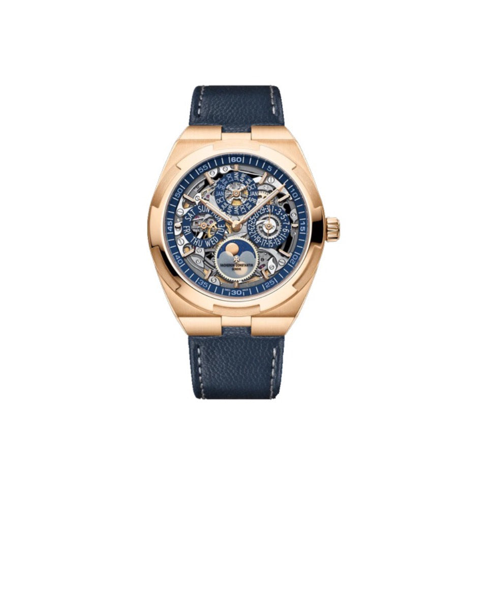 VACHERON CONSTANTIN OVERSEAS series automatic mechanical movement can replace the strap men's Swiss watch hollow dial