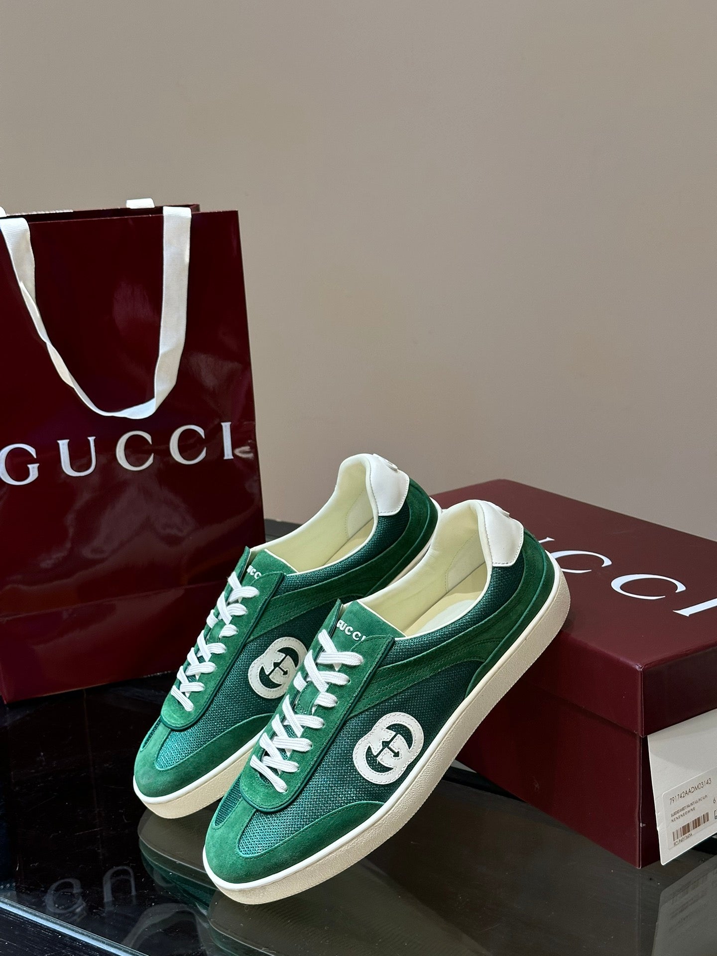 Gucc*" German training shoes 24Ss new spring and summer, men's sports shoes shipped