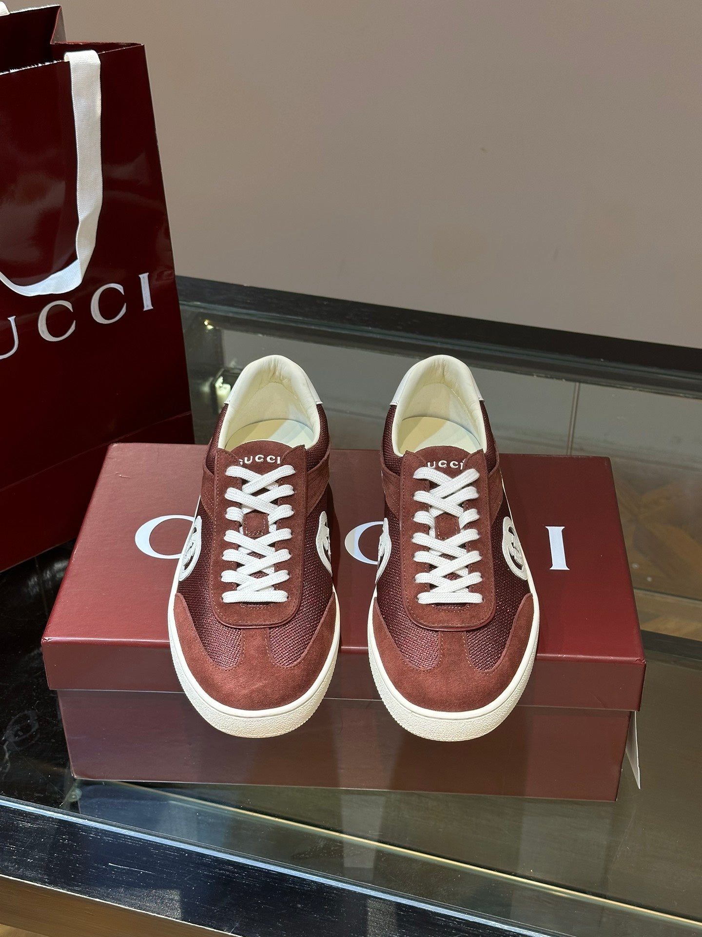 Gucc*" German training shoes 24Ss new spring and summer, men's sports shoes shipped
