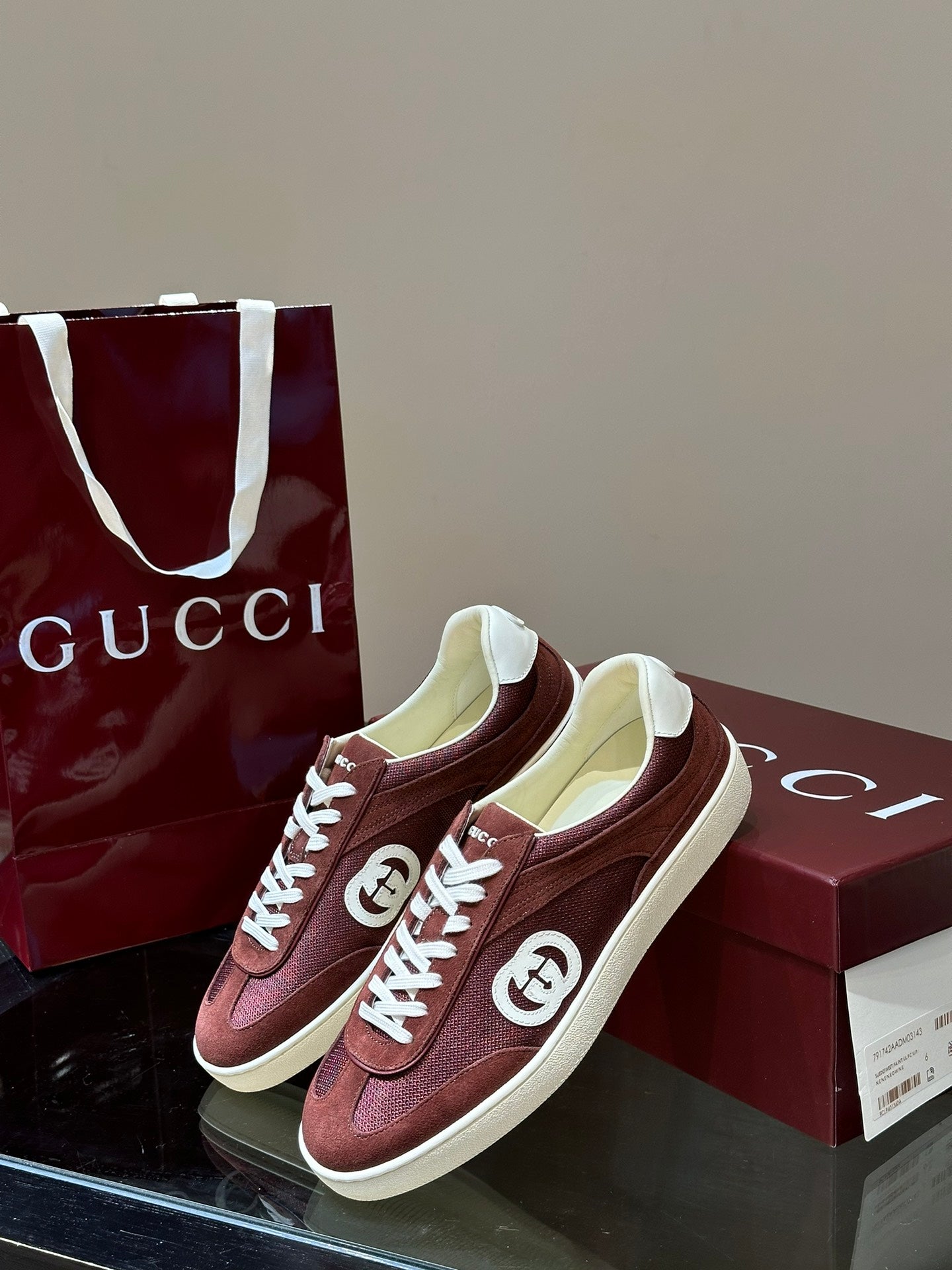 Gucc*" German training shoes 24Ss new spring and summer, men's sports shoes shipped