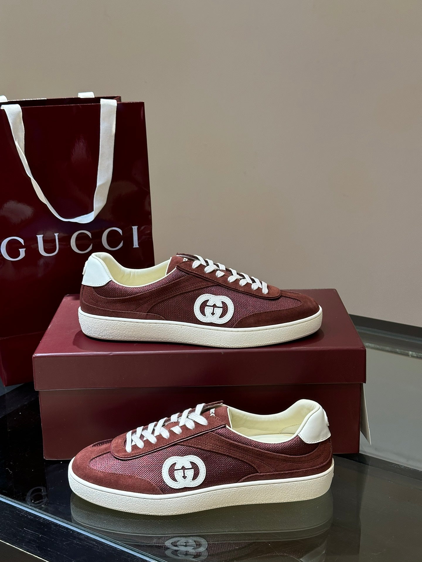 Gucc*" German training shoes 24Ss new spring and summer, men's sports shoes shipped
