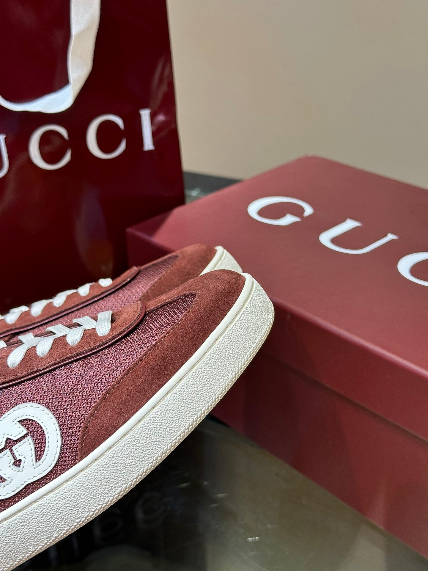 Gucc*" German training shoes 24Ss new spring and summer, men's sports shoes shipped