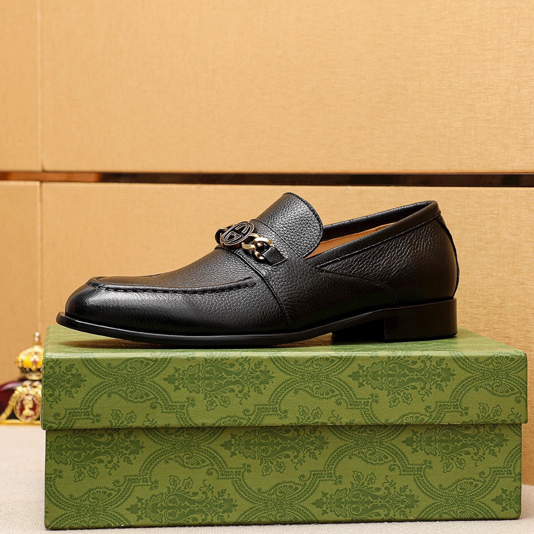 Trademark: GUCCI "Gucci" casual leather shoes. Positive code number: 38-44 (45.46.47 can