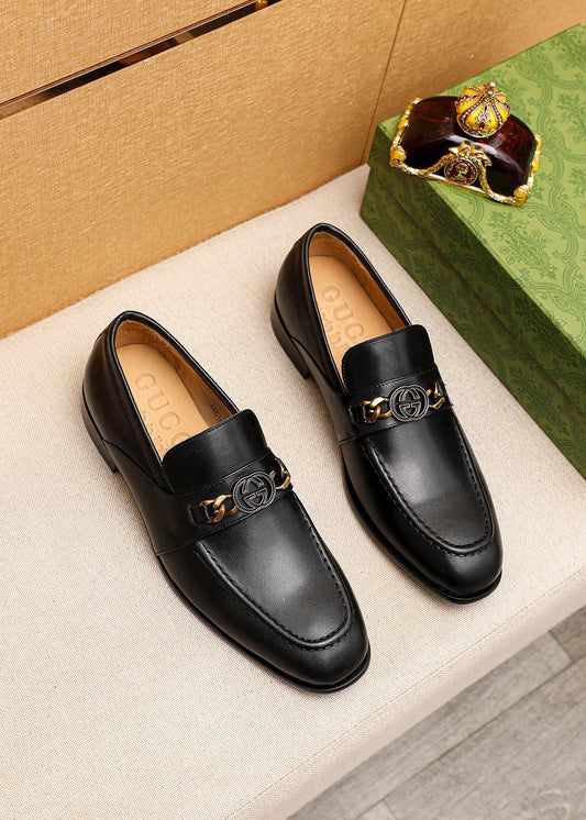 Trademark: GUCCI "Gucci" casual leather shoes. Positive code number: 38-44 (45.46.47 can