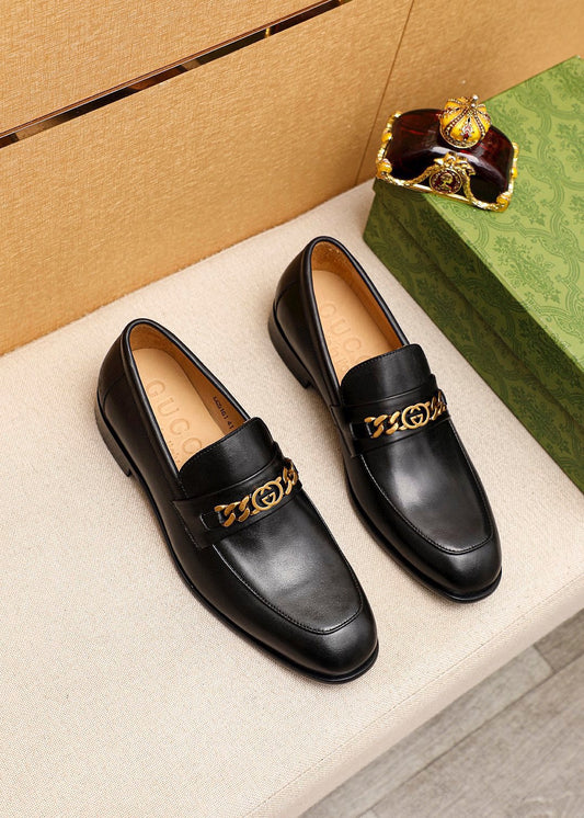 Trademark: GUCCI "Gucci" casual leather shoes. Positive code number: 38-44 (45.46.47 can
