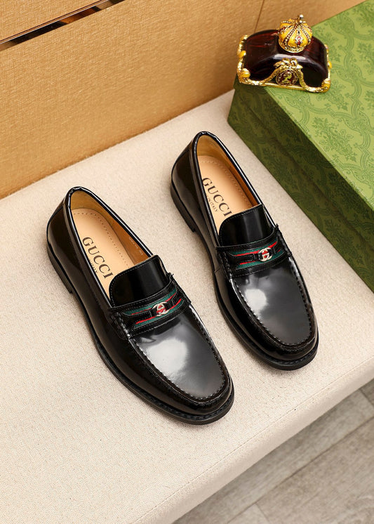 Trademark: GUCCI "Gucci" casual leather shoes. Positive code number: 38-44 (45.46.47 can