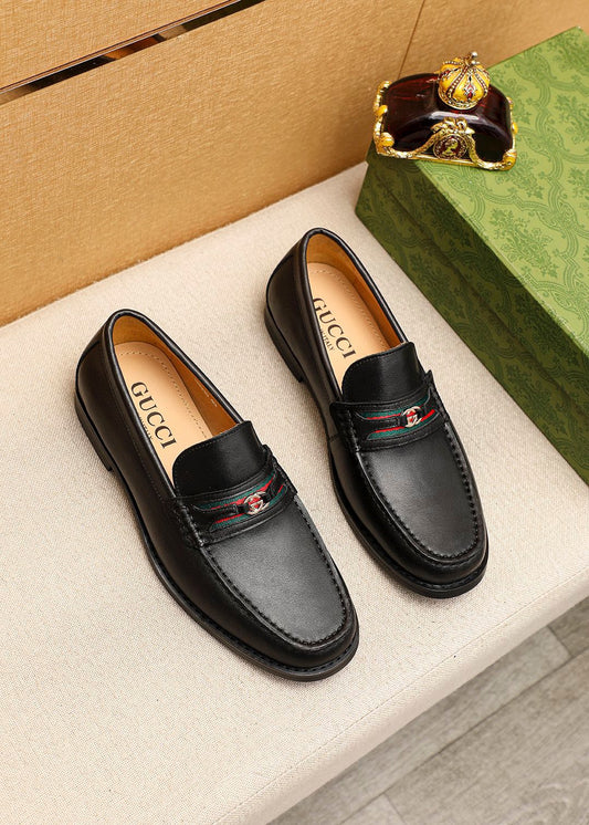 Trademark: GUCCI "Gucci" casual leather shoes. Positive code number: 38-44 (45.46.47 can