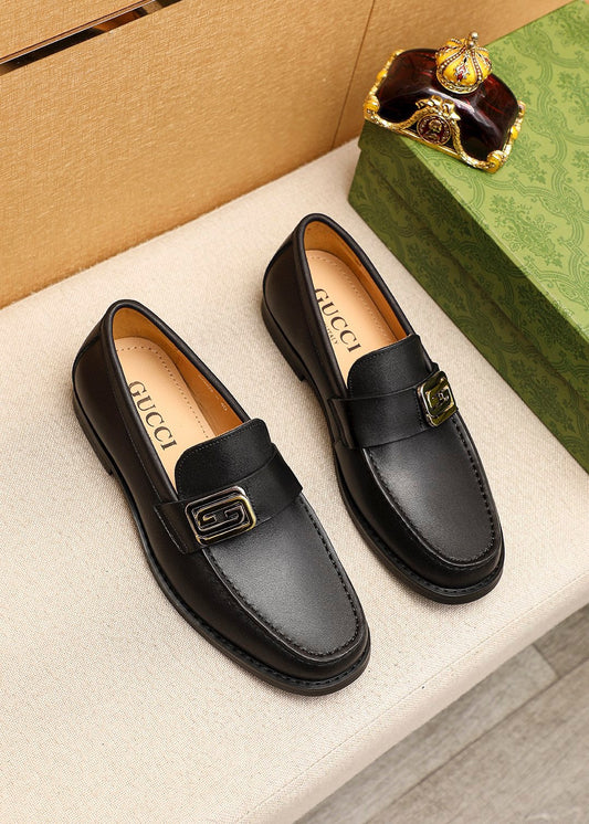 Trademark: GUCCI "Gucci" casual leather shoes. Positive code number: 38-44 (45.46.47 can