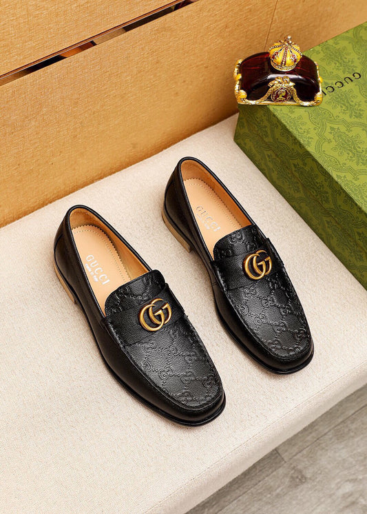 Trademark: GUCCI "Gucci" casual leather shoes. Positive code number: 38-44 (45.46.47 can