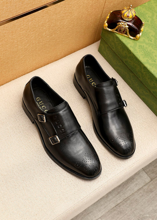 Trademark: GUCCI "Gucci" casual leather shoes. Positive code number: 38-44 (45.46.47 can