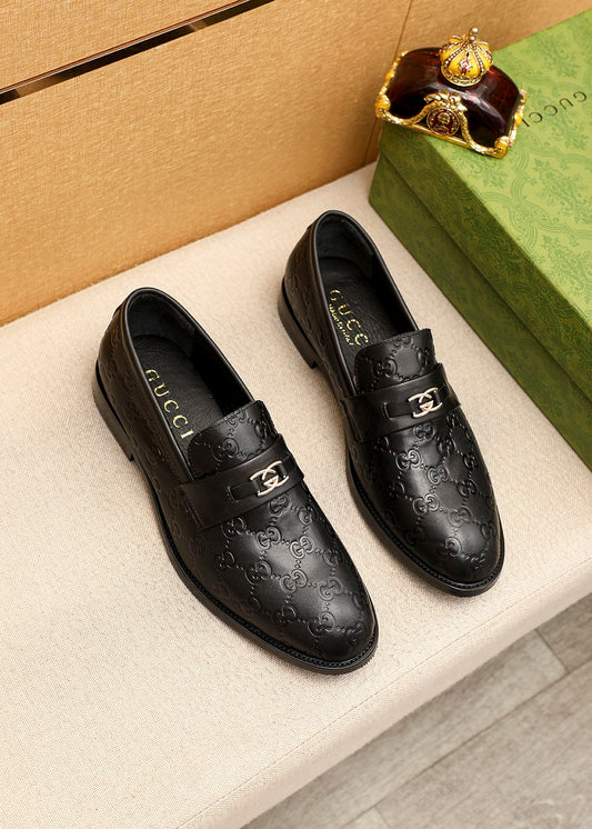 Trademark: GUCCI "Gucci" casual leather shoes. Positive code number: 38-44 (45.46.47 can