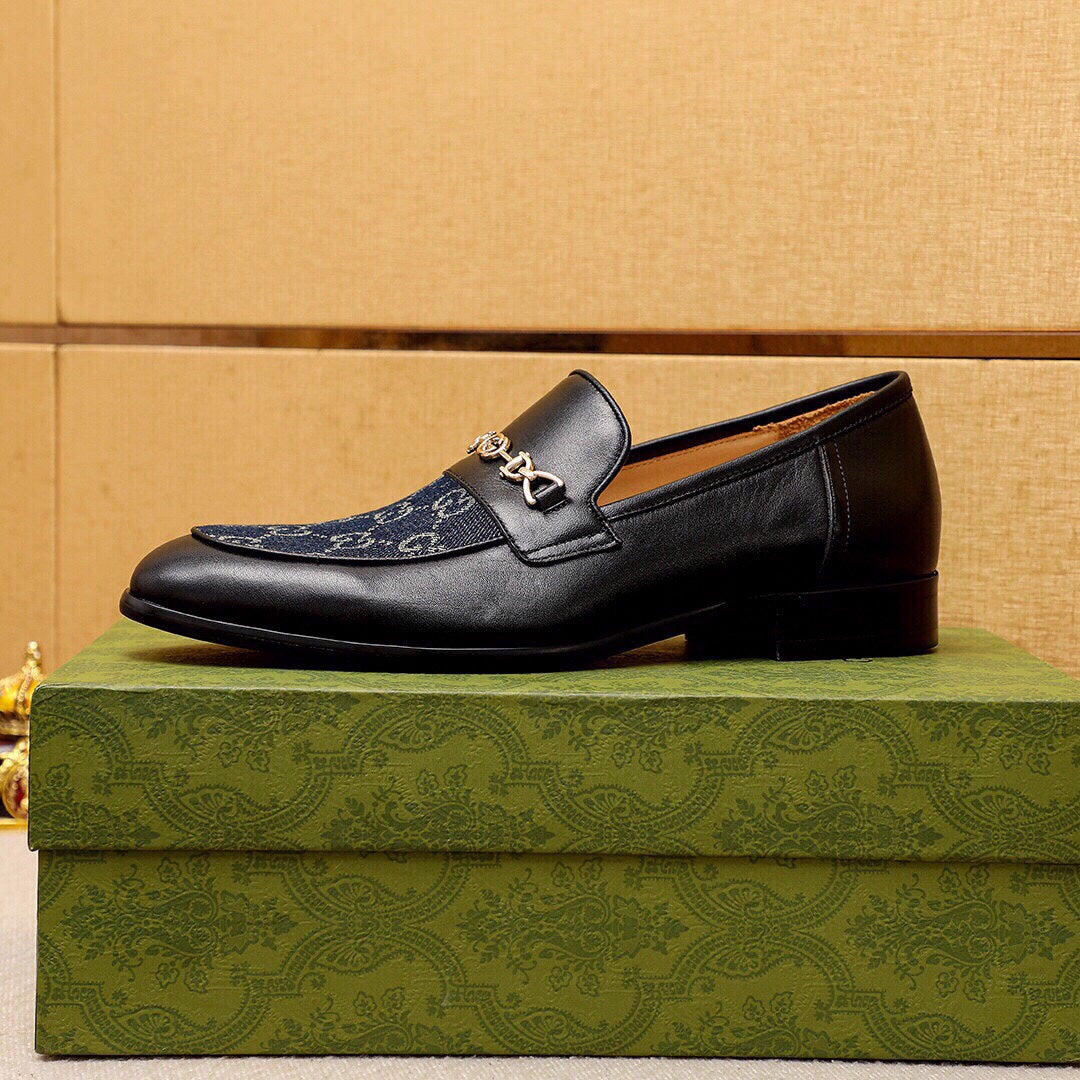 Trademark: GUCCI "Gucci" casual leather shoes. Positive code number: 38-44 (45.46.47 can