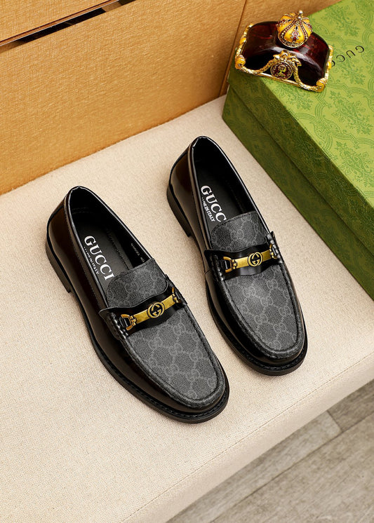 Trademark: GUCCI "Gucci" casual leather shoes. Positive code number: 38-44 (45.46.47 can