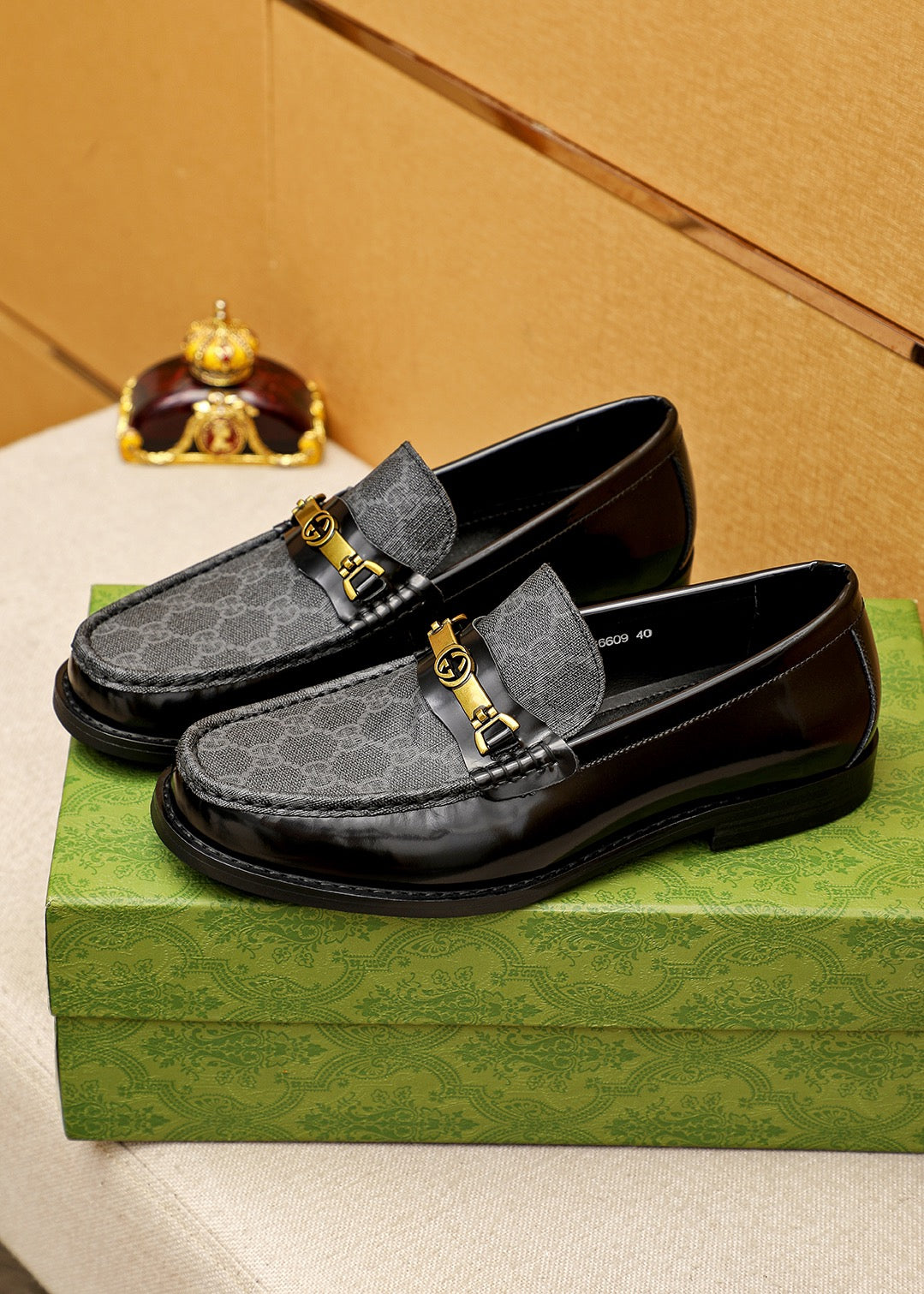 Trademark: GUCCI "Gucci" casual leather shoes. Positive code number: 38-44 (45.46.47 can