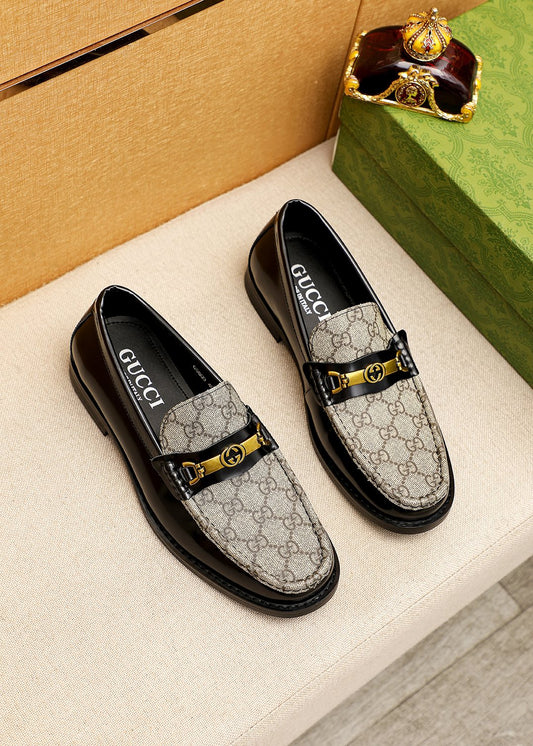 Trademark: GUCCI "Gucci" casual leather shoes. Positive code number: 38-44 (45.46.47 can