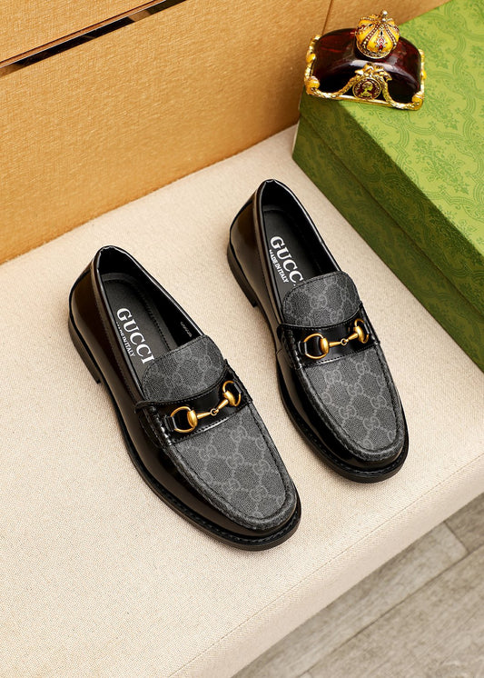 Trademark: GUCCI "Gucci" casual leather shoes. Positive code number: 38-44 (45.46.47 can