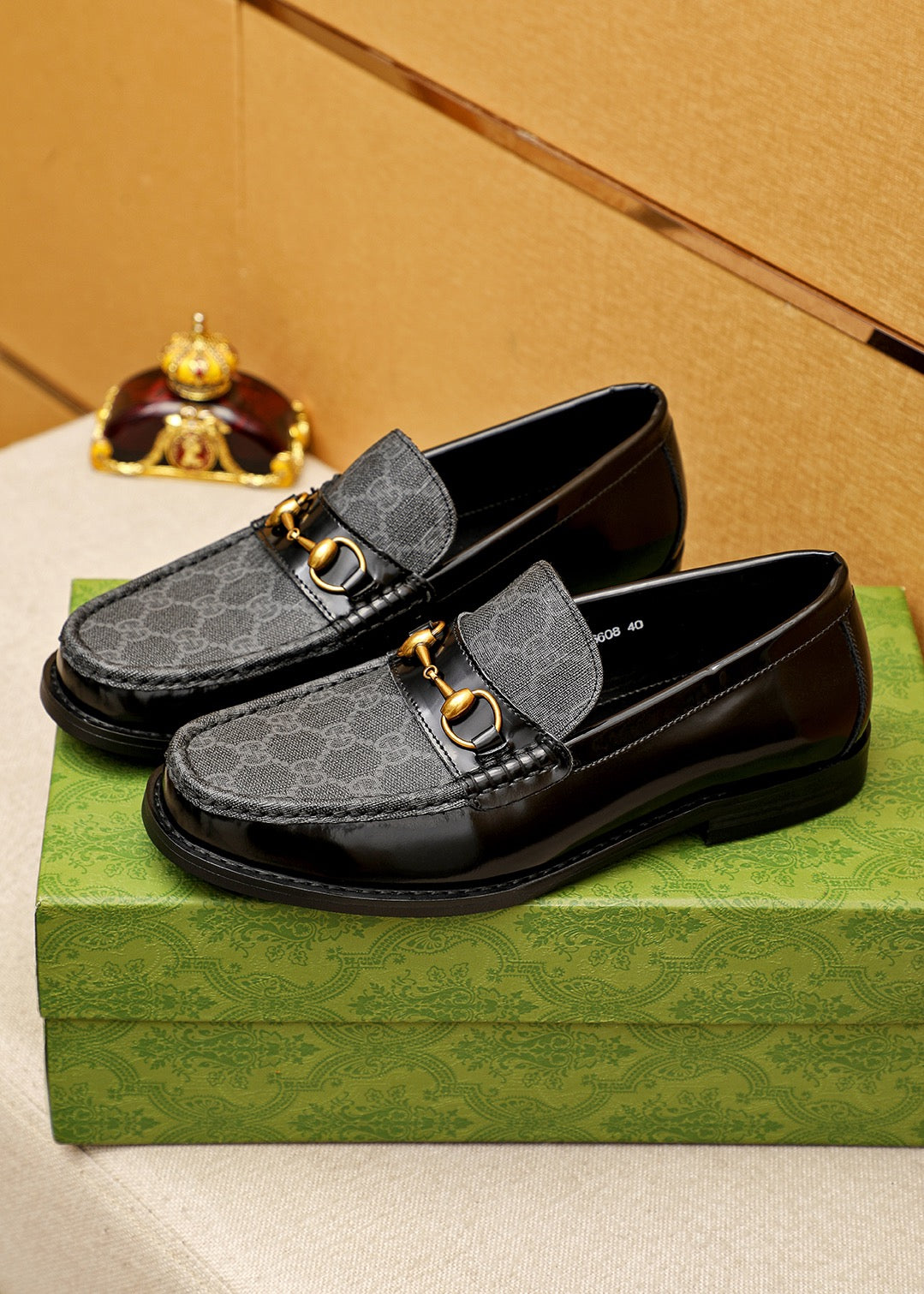 Trademark: GUCCI "Gucci" casual leather shoes. Positive code number: 38-44 (45.46.47 can