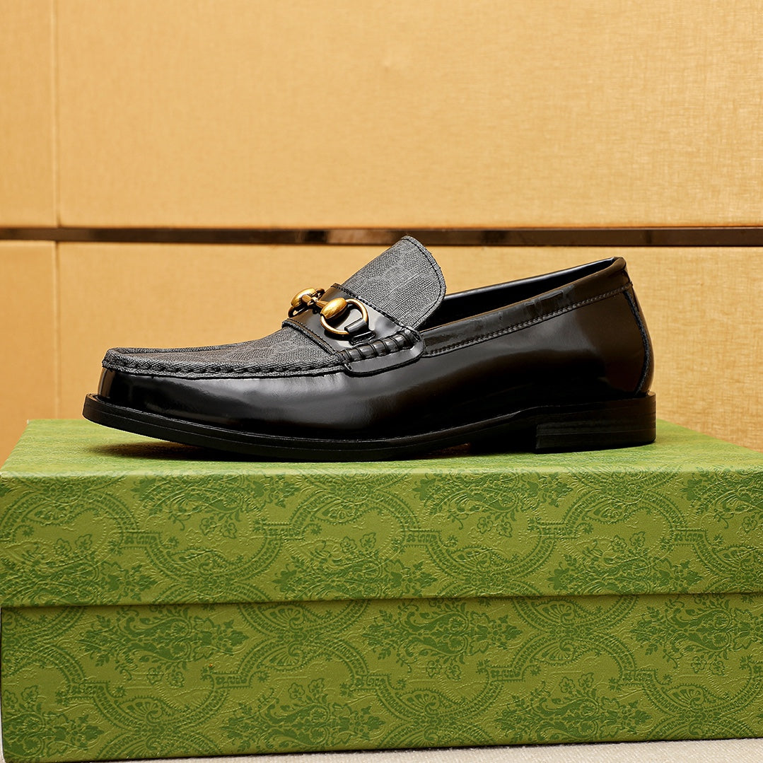 Trademark: GUCCI "Gucci" casual leather shoes. Positive code number: 38-44 (45.46.47 can