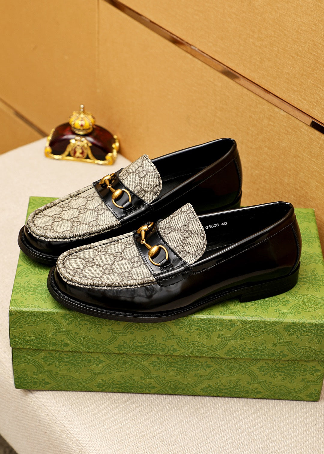 Trademark: GUCCI "Gucci" casual leather shoes. Positive code number: 38-44 (45.46.47 can