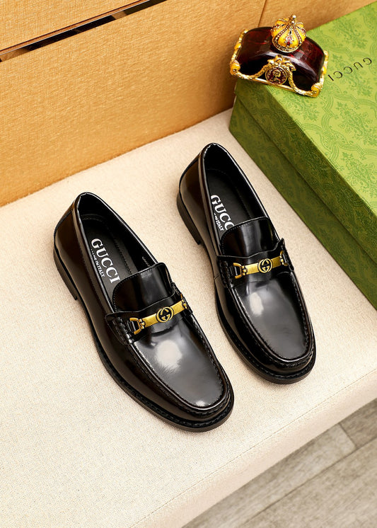 Trademark: GUCCI "Gucci" casual leather shoes. Positive code number: 38-44 (45.46.47 can