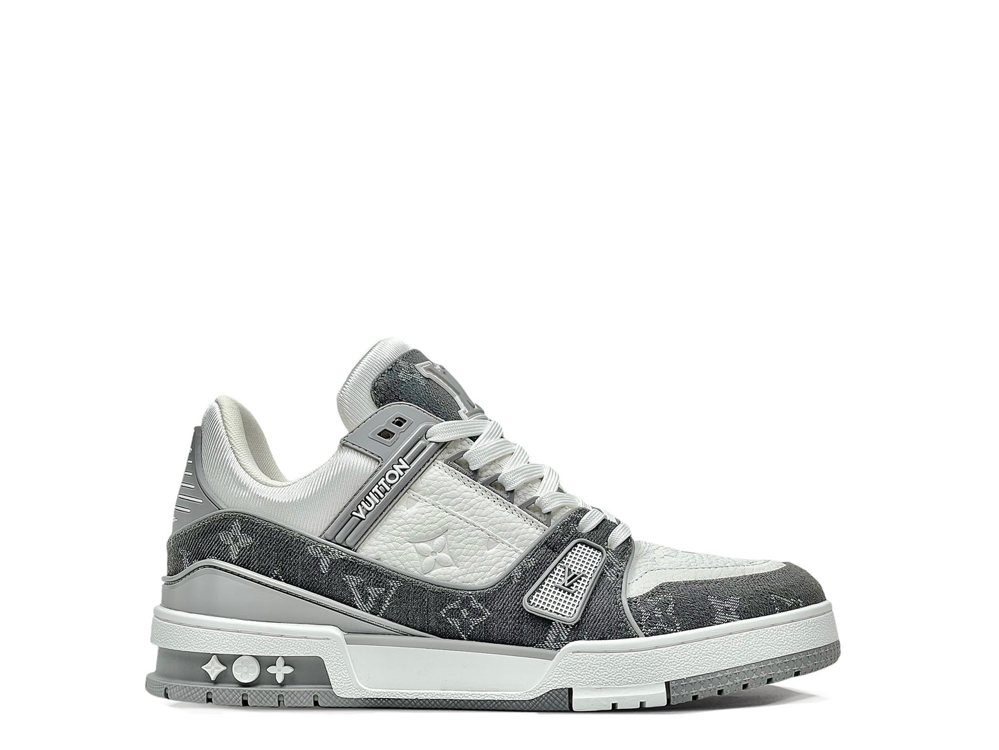 [LOUIS VUITTON] LV Classic Trendy Shoes! Made of imported genuine leather, water-dyed cowhide lining, original version of durable and lightweight, high-quality fine products! Size: 35-45 (46 can be customized)