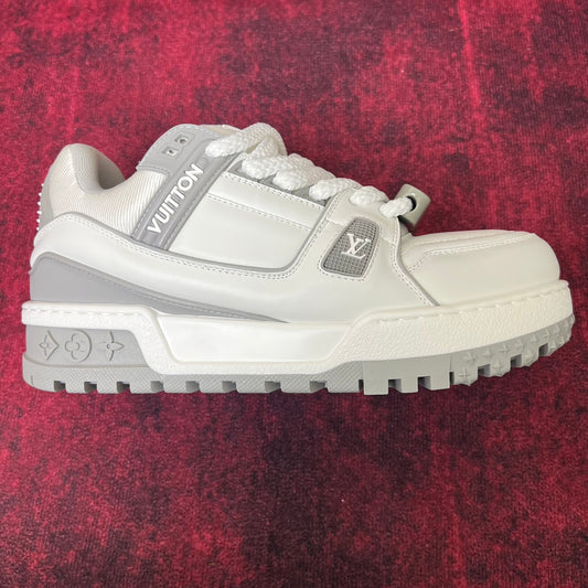 [LOUIS VUITTON] LV trainer maxi Shoes! Made of imported genuine leather, water-dyed cowhide lining, original version of durable and lightweight, high-quality fine products! Size: 35-45 (46 can be customized)