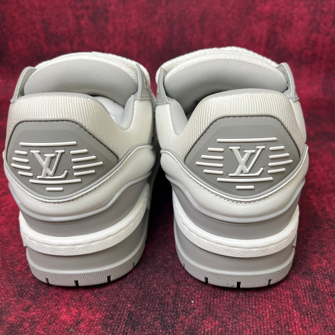 [LOUIS VUITTON] LV trainer maxi Shoes! Made of imported genuine leather, water-dyed cowhide lining, original version of durable and lightweight, high-quality fine products! Size: 35-45 (46 can be customized)