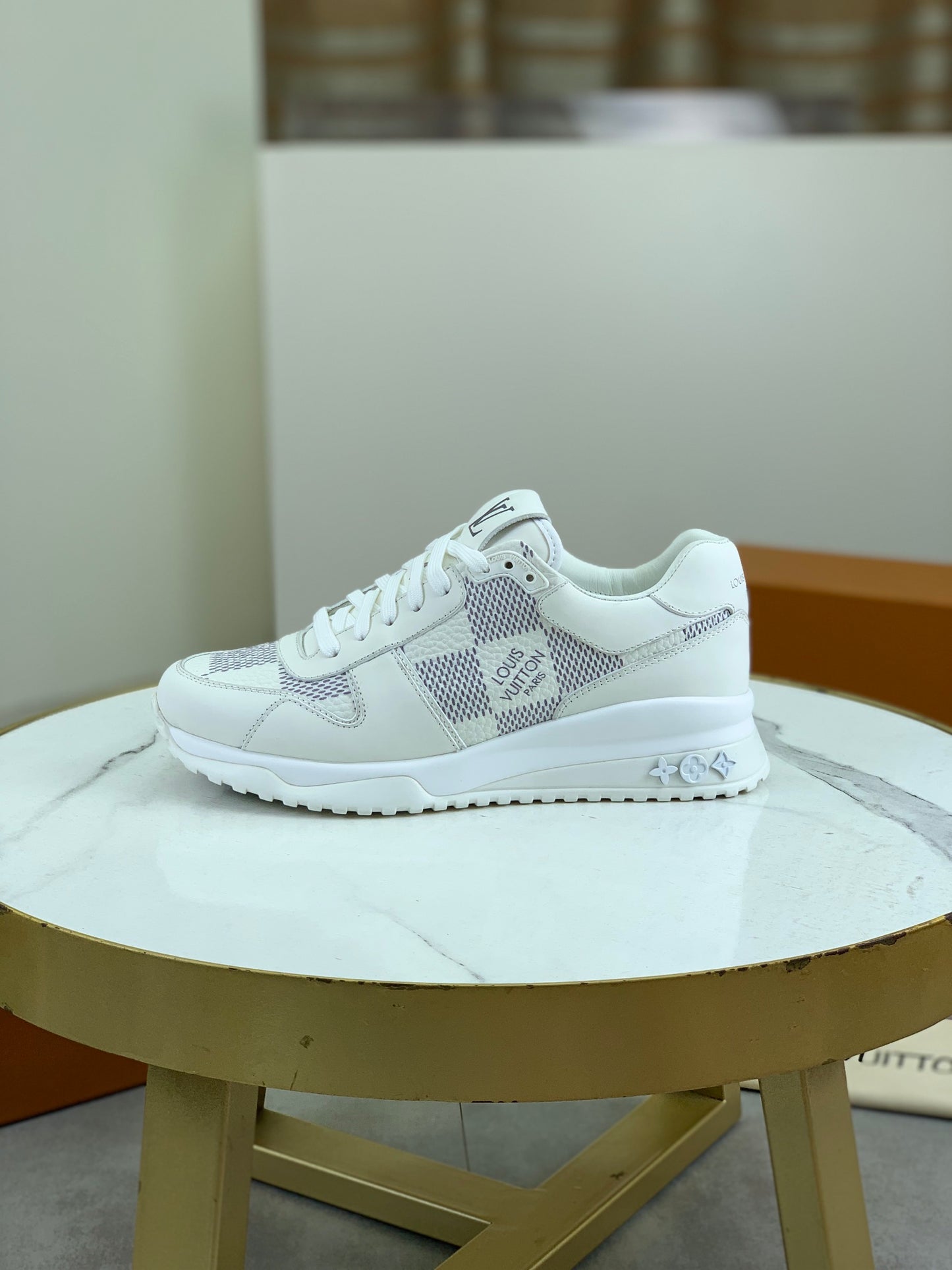 [LOUIS VUITTON] LV Classic Trendy Shoes! Made of imported genuine leather, water-dyed cowhide