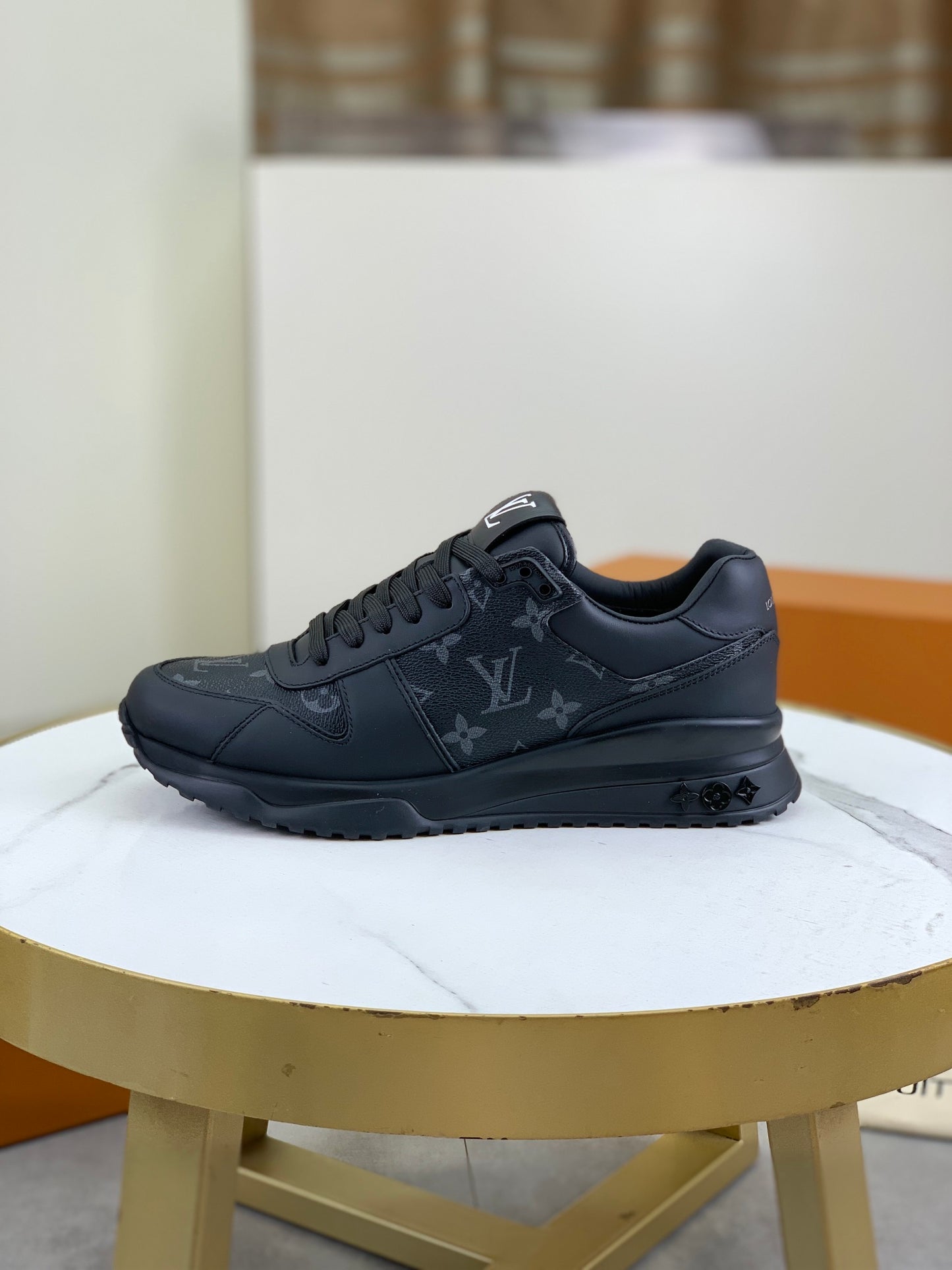 [LOUIS VUITTON] LV Classic Trendy Shoes! Made of imported genuine leather, water-dyed cowhide