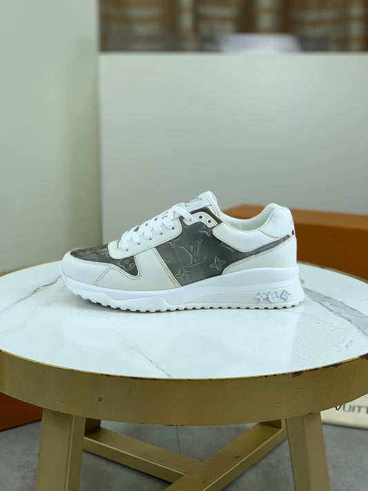 [LOUIS VUITTON] LV Classic Trendy Shoes! Made of imported genuine leather, water-dyed cowhide