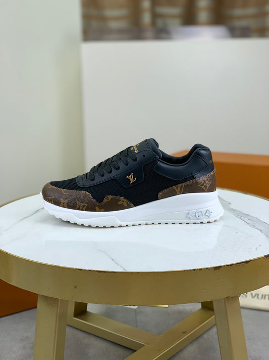 [LOUIS VUITTON] LV Classic Trendy Shoes! Made of imported genuine leather, water-dyed cowhide
