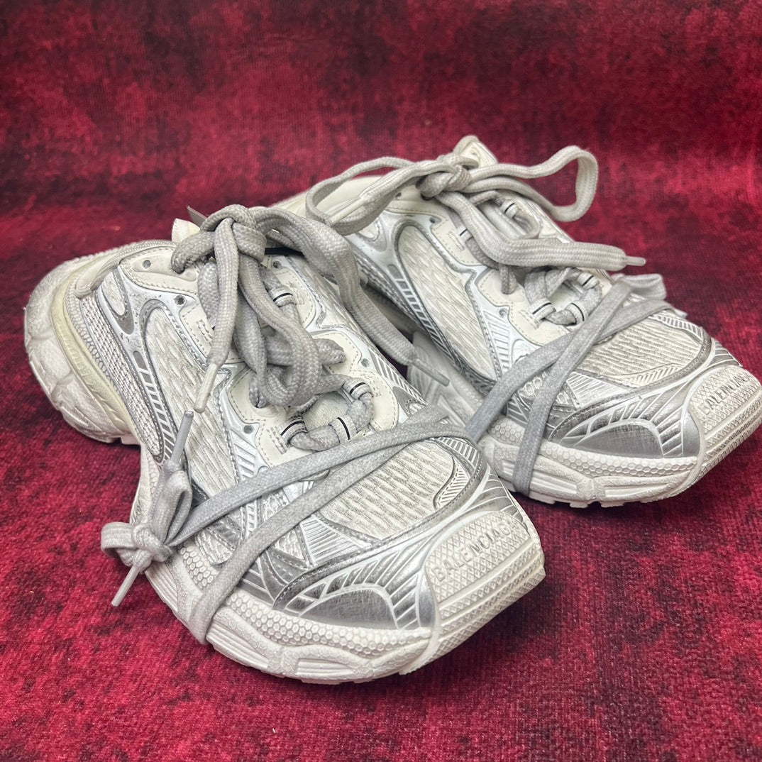 Balenciaga 3XL platform lace-up low top Daddy shoes Using environmental protection sky leather