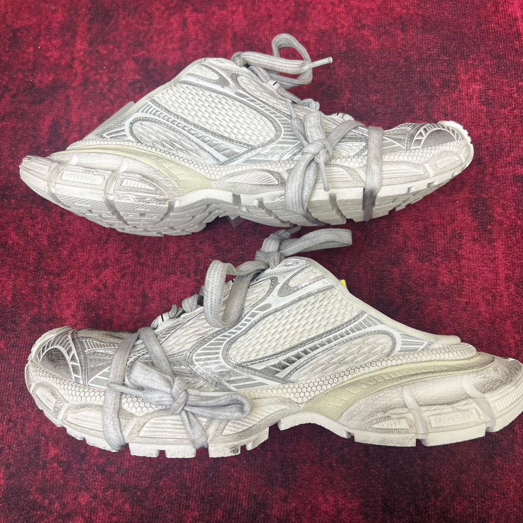 Balenciaga 3XL platform lace-up low top Daddy shoes Using environmental protection sky leather