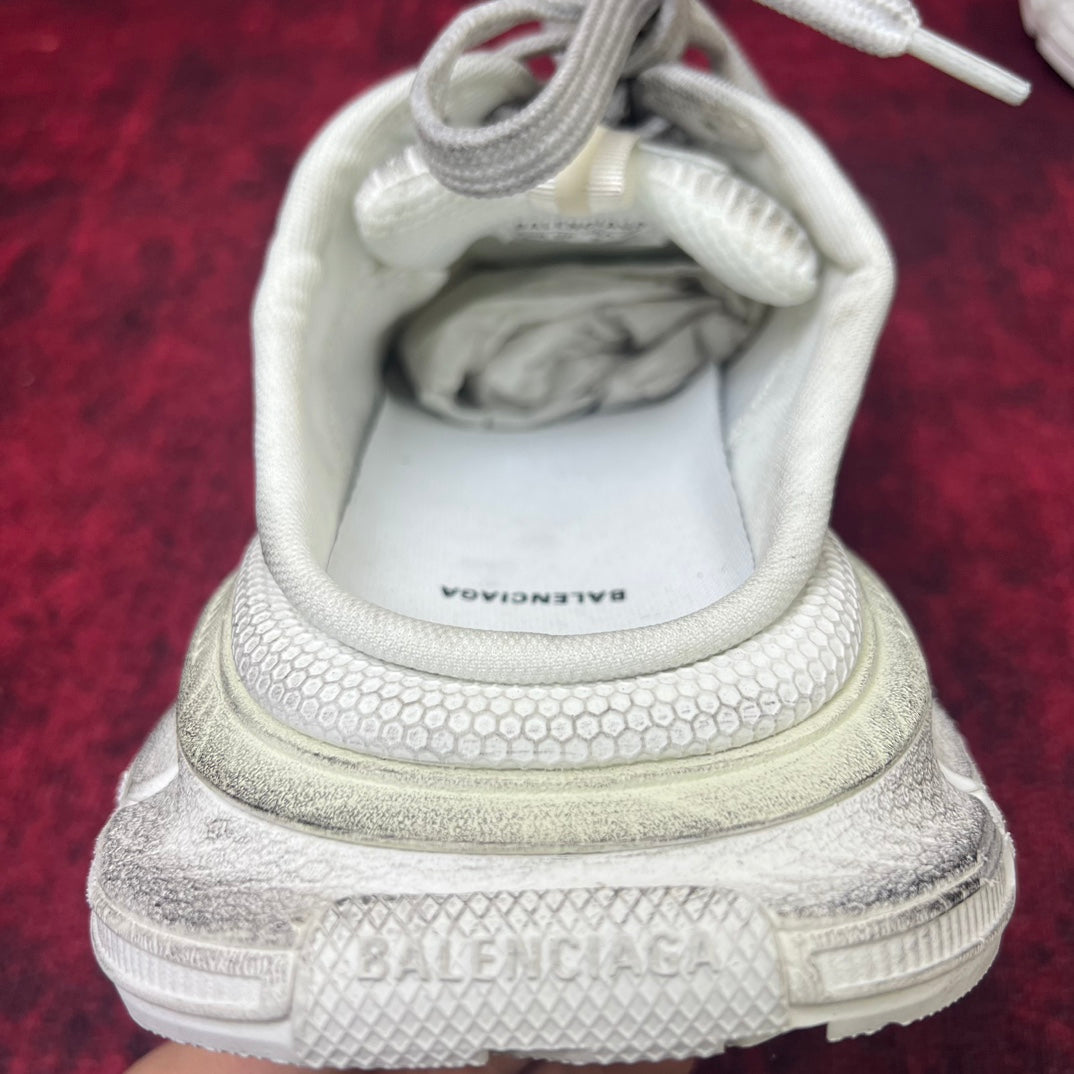 Balenciaga 3XL platform lace-up low top Daddy shoes Using environmental protection sky leather