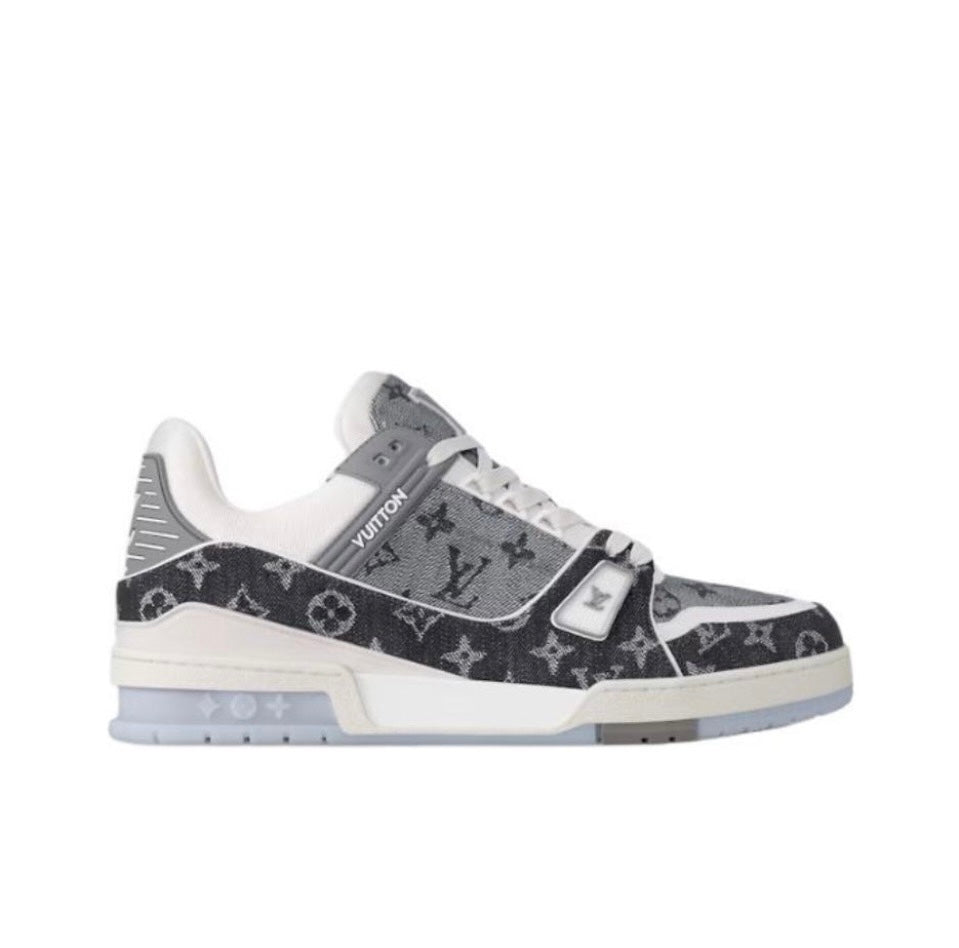 [LOUIS VUITTON] LV Classic Trendy Shoes! Made of imported genuine leather, water-dyed