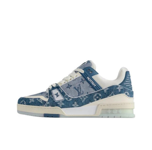 [LOUIS VUITTON] LV Classic Trendy Shoes! Made of imported genuine leather, water-dyed