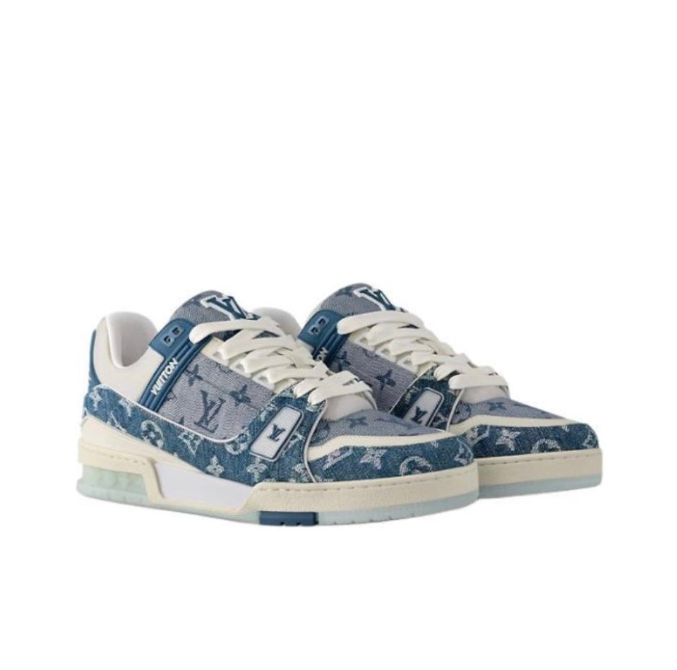 [LOUIS VUITTON] LV Classic Trendy Shoes! Made of imported genuine leather, water-dyed