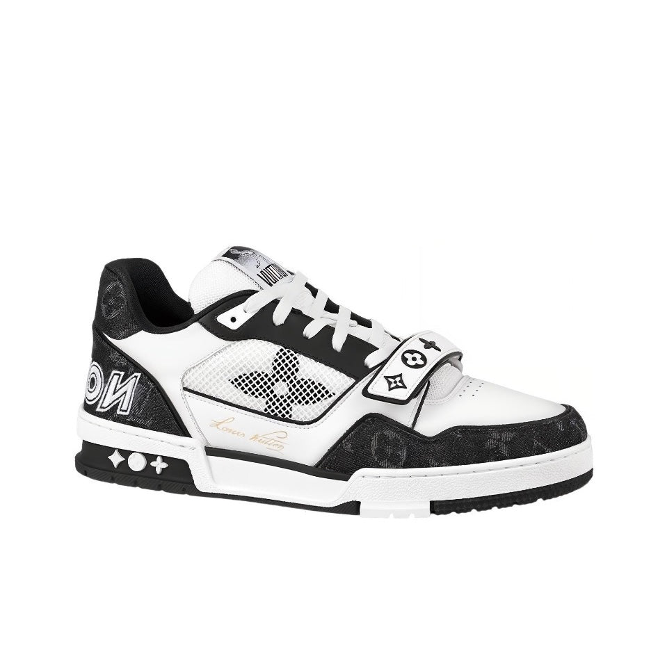 [LOUIS VUITTON] LV Classic Trendy Shoes! Made of imported genuine leather, water-dyed
