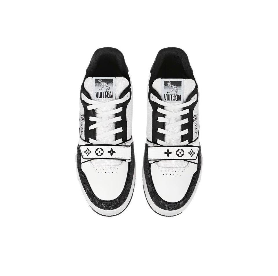 [LOUIS VUITTON] LV Classic Trendy Shoes! Made of imported genuine leather, water-dyed
