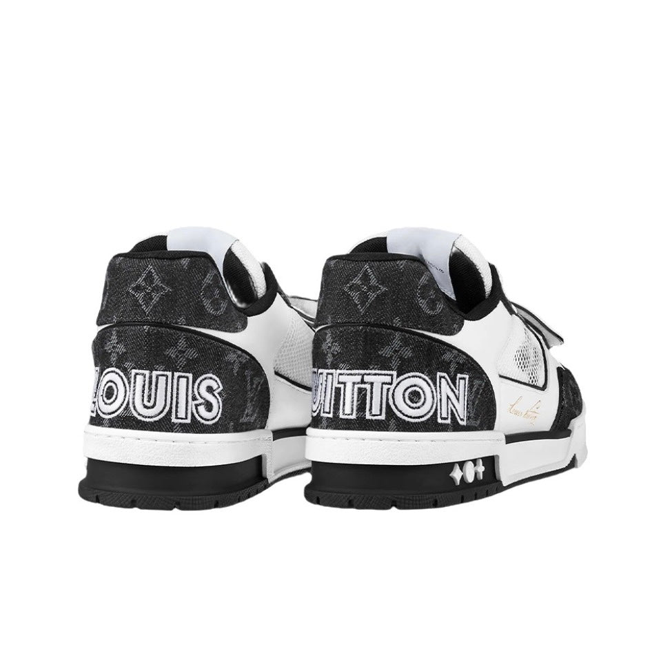 [LOUIS VUITTON] LV Classic Trendy Shoes! Made of imported genuine leather, water-dyed