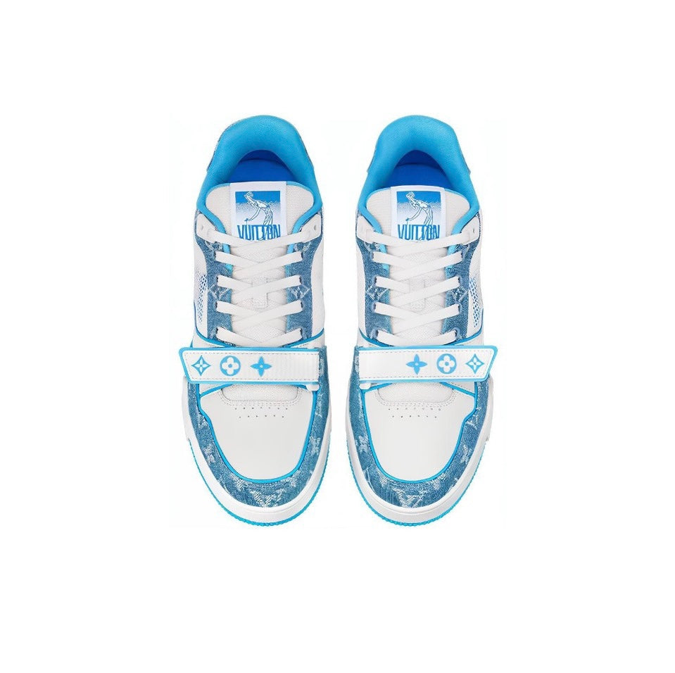 [LOUIS VUITTON] LV Classic Trendy Shoes! Made of imported genuine leather, water-dyed