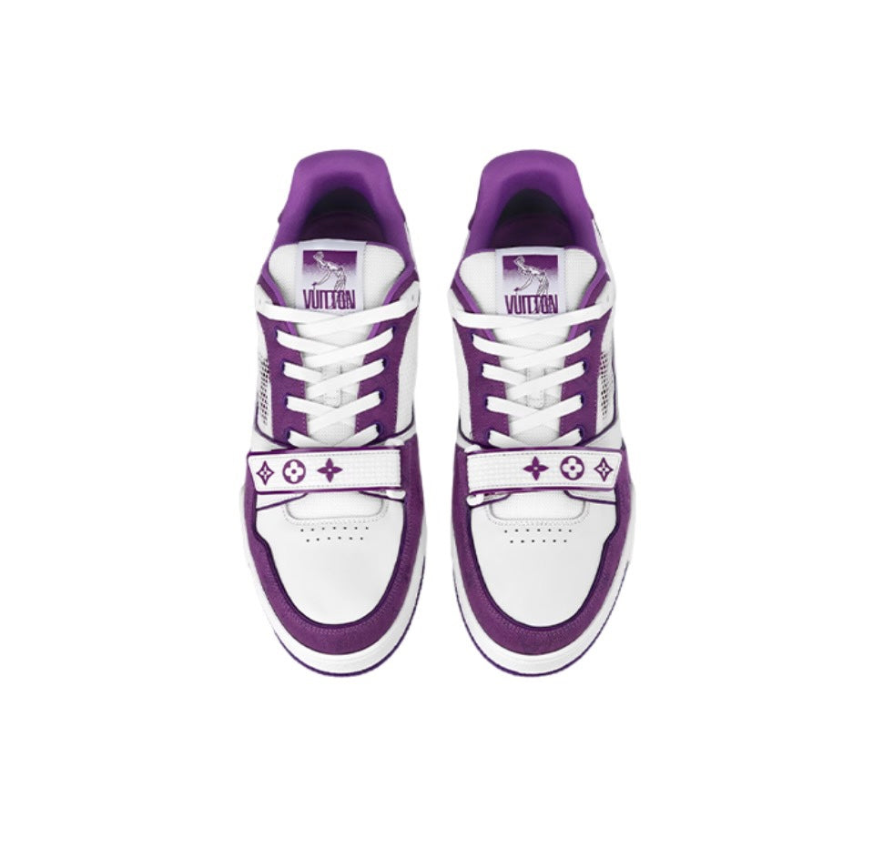[LOUIS VUITTON] LV Classic Trendy Shoes! Made of imported genuine leather, water-dyed