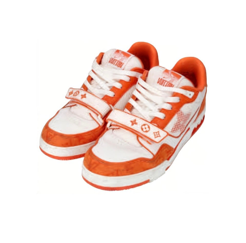 [LOUIS VUITTON] LV Classic Trendy Shoes! Made of imported genuine leather, water-dyed